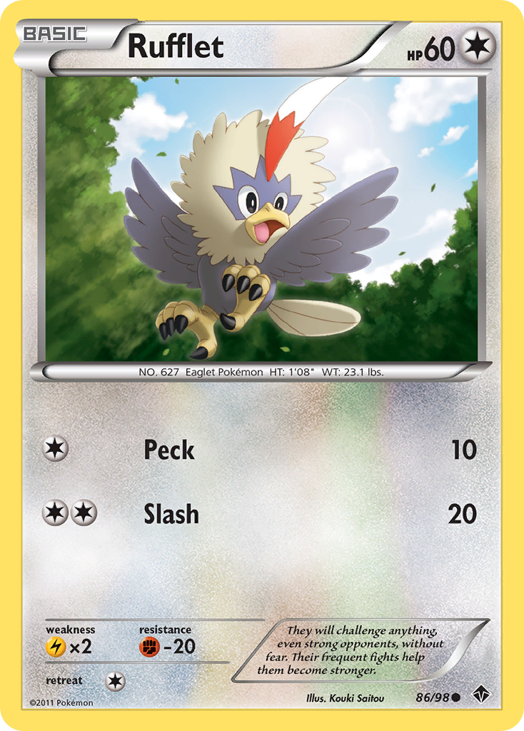 Emerging Powers Rufflet #86/98